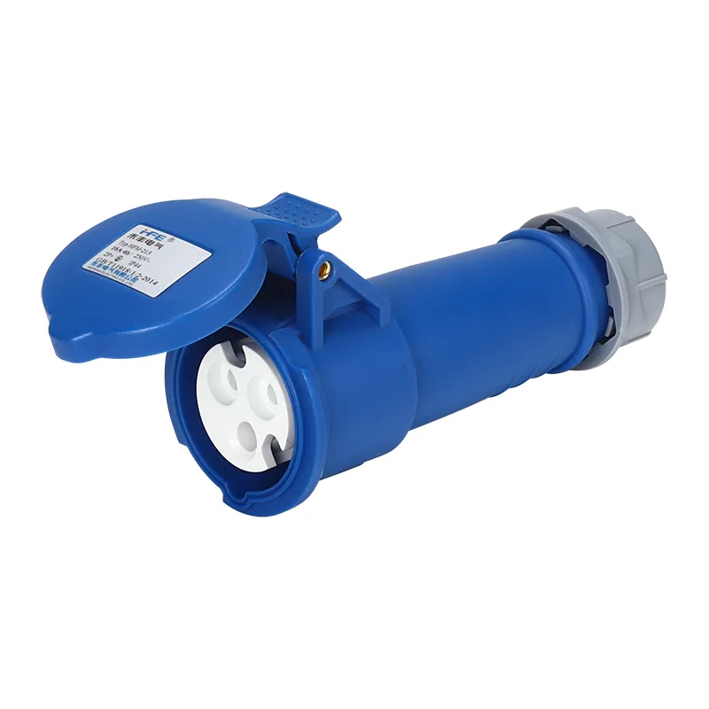Conectores industriales eléctricos IP44