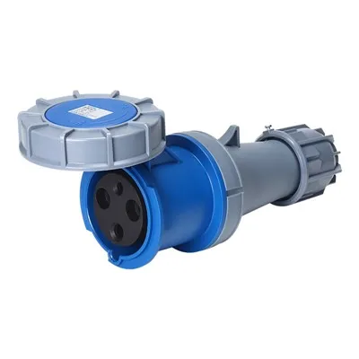 Conector industrial trifásico